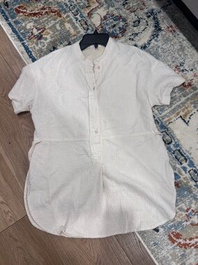 Aritzia Wilfred cotton blouse top size xs